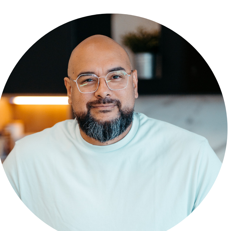 Retrato de Dieter Lorenzo, diseñador web y experto UX/UI